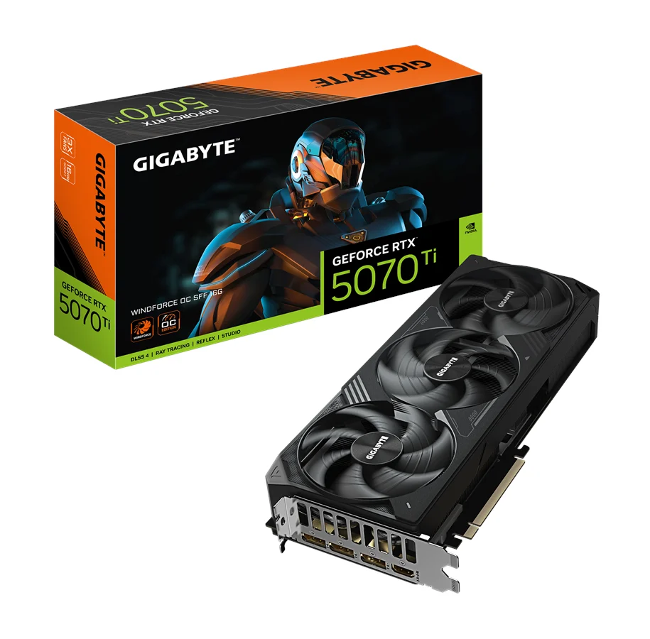GIGABYTE RTX 5070 Ti WindForce 3 OC